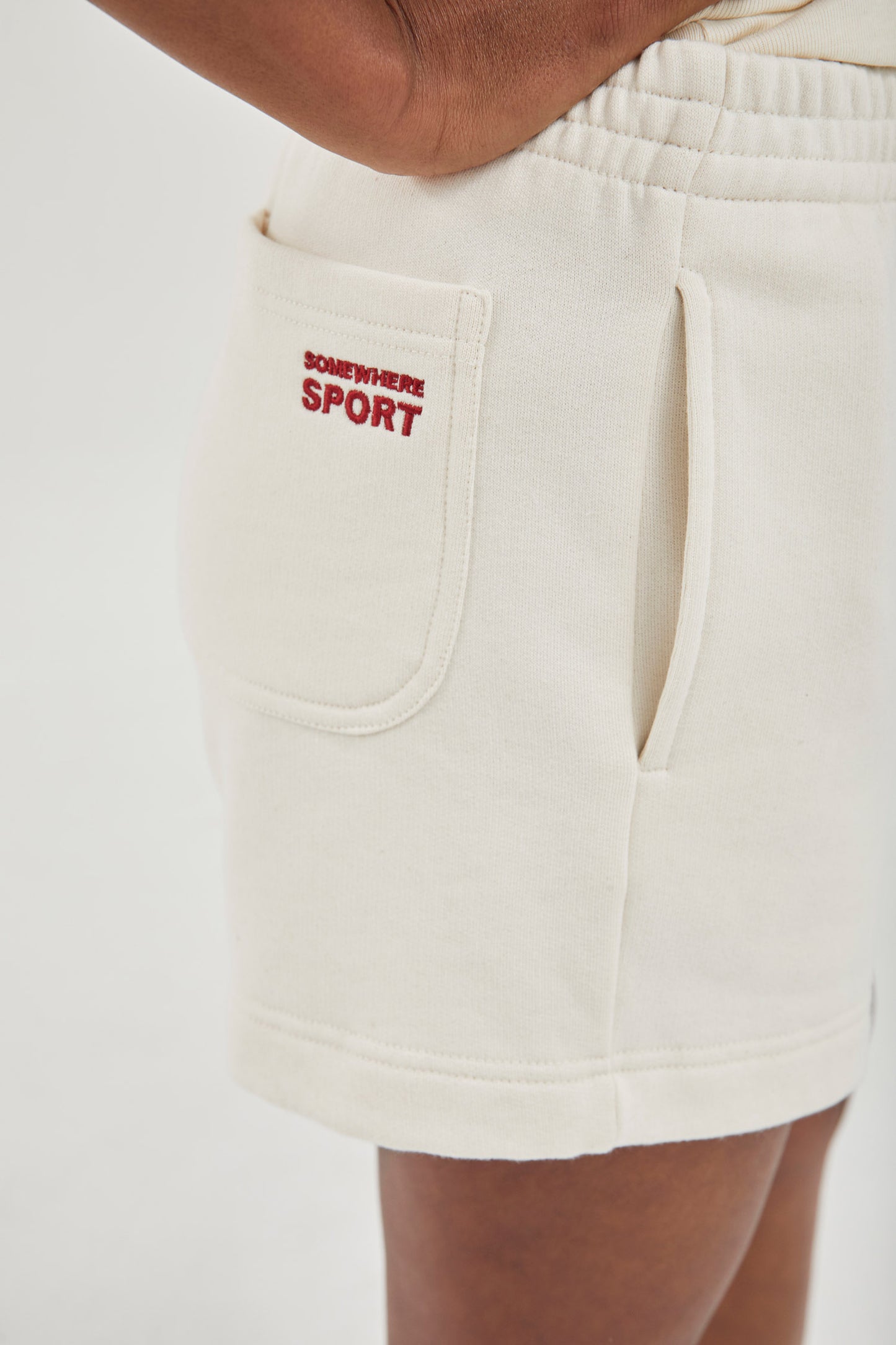 Track Shorts Bone