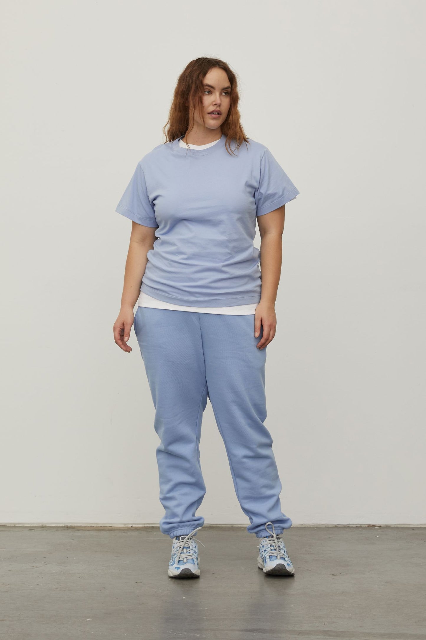 Classic T-shirt Powder Blue