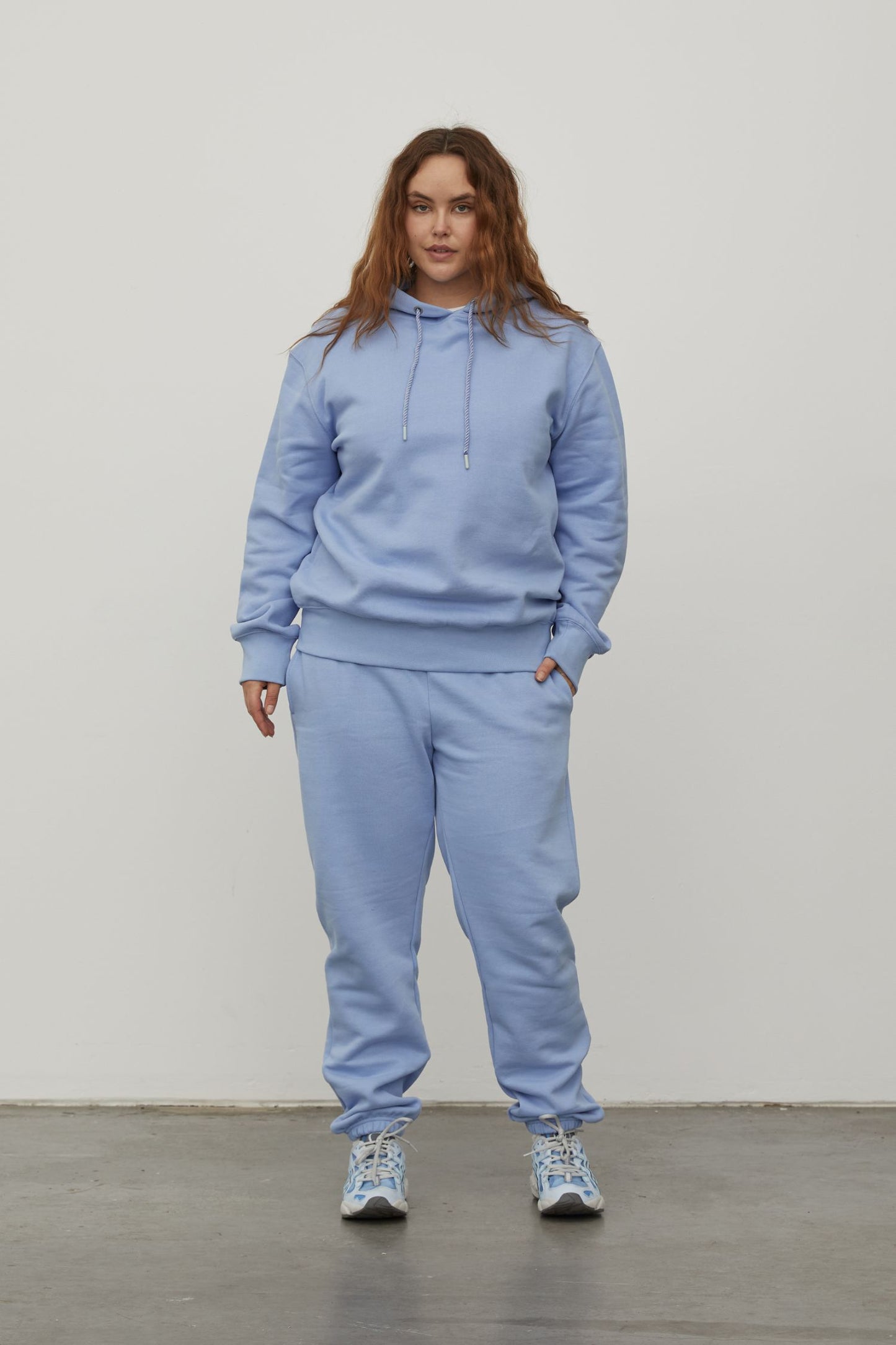 01 Hoodie Powder Blue