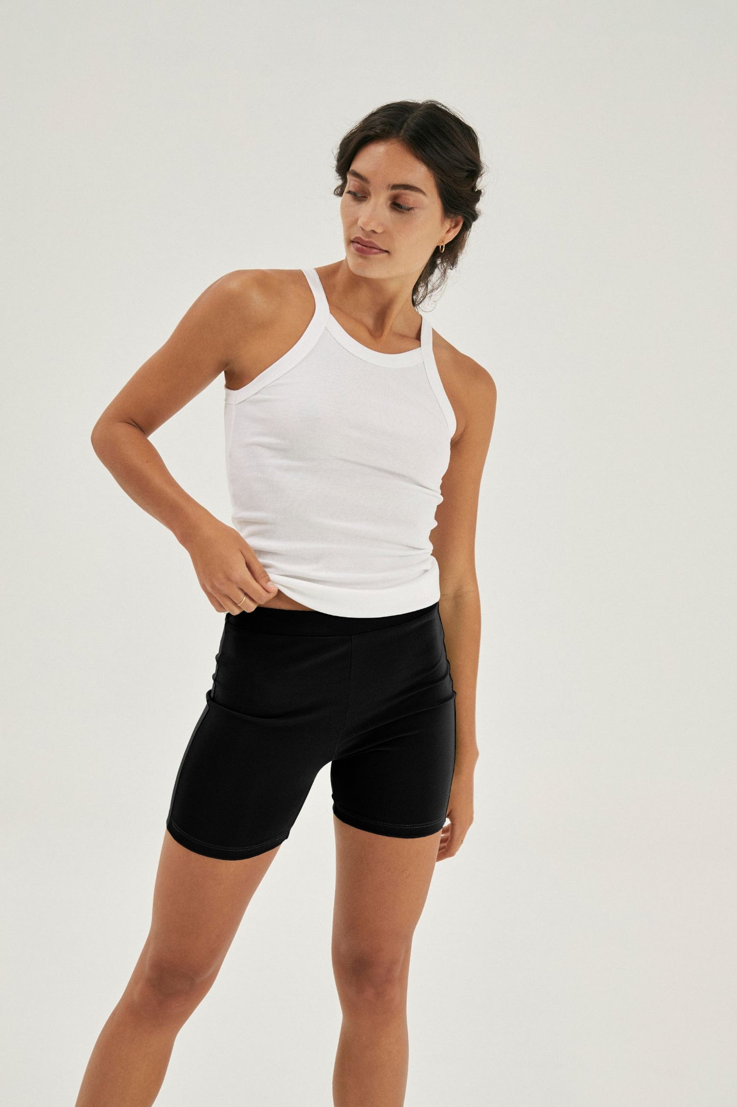 Long Story Short Shorts Black