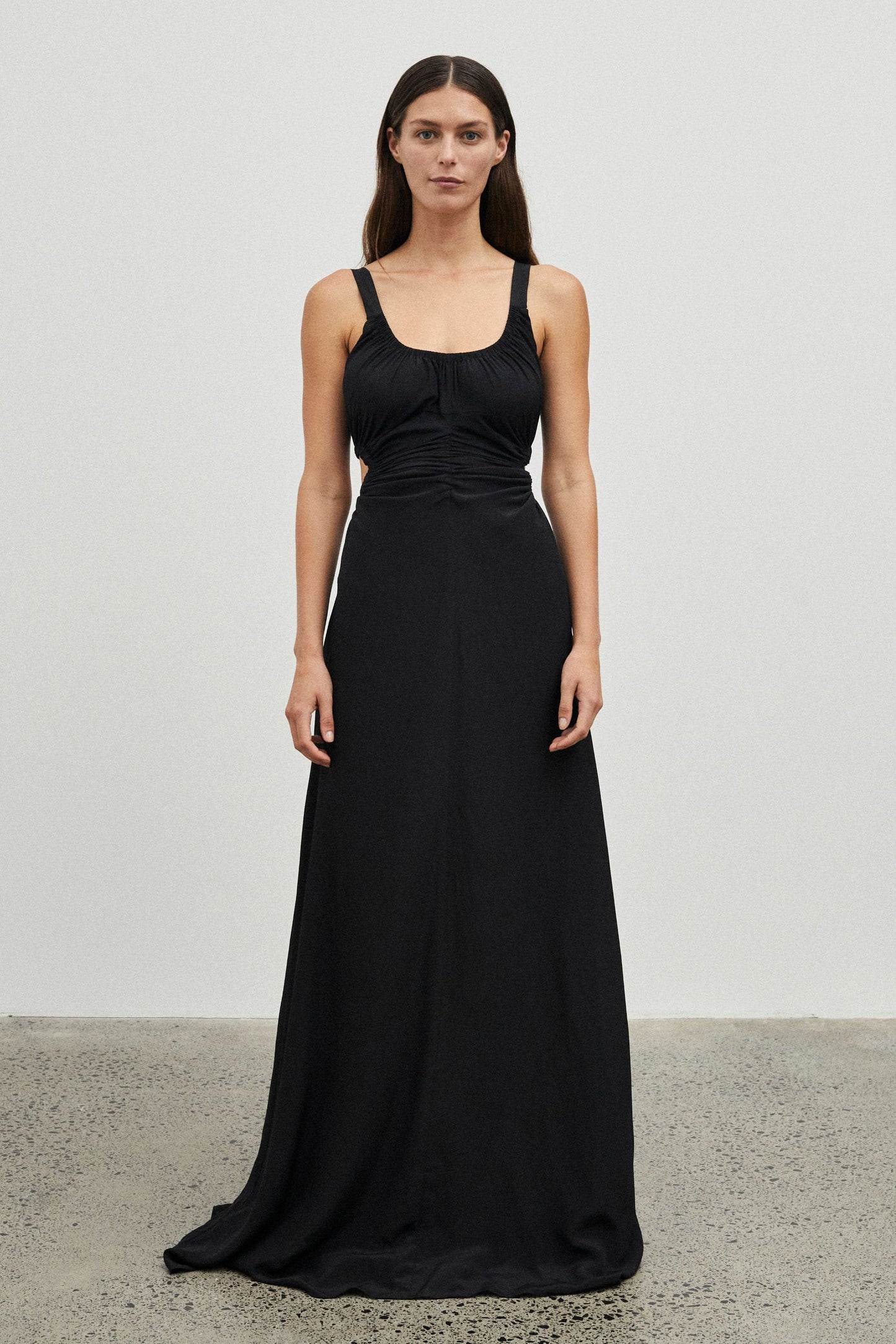 Gather Your Thoughts Dress Black