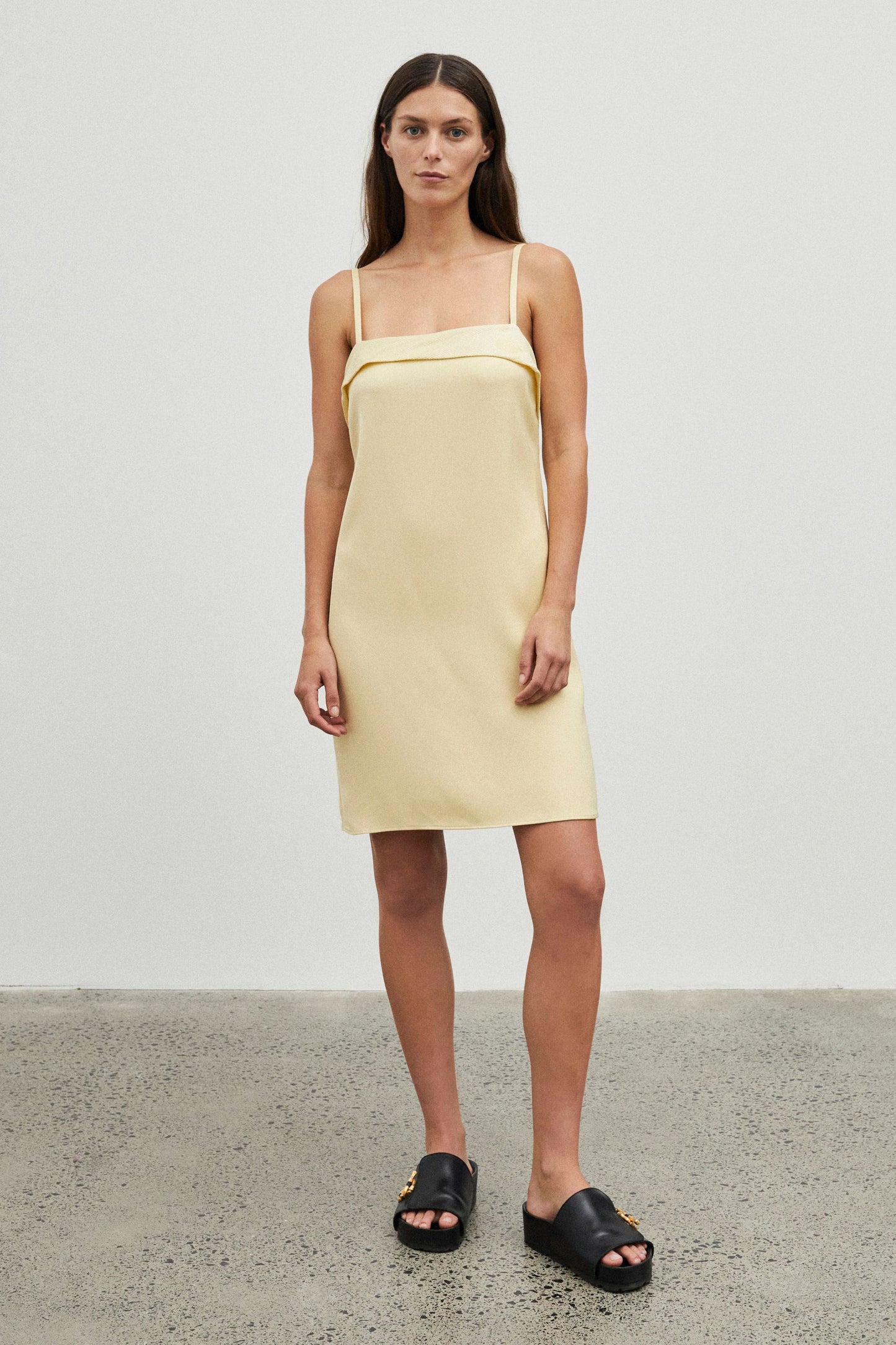 Sundown Mini Dress Panna Cotta