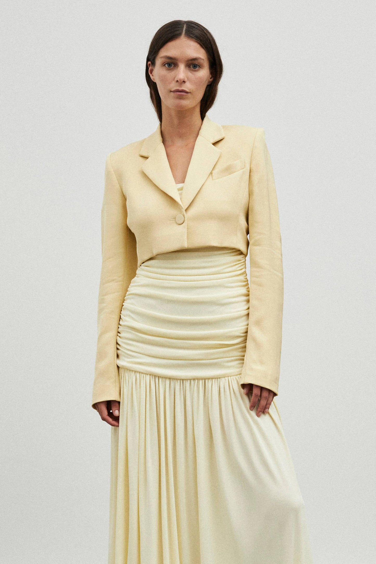 Oh Crop Bolero Panna Cotta