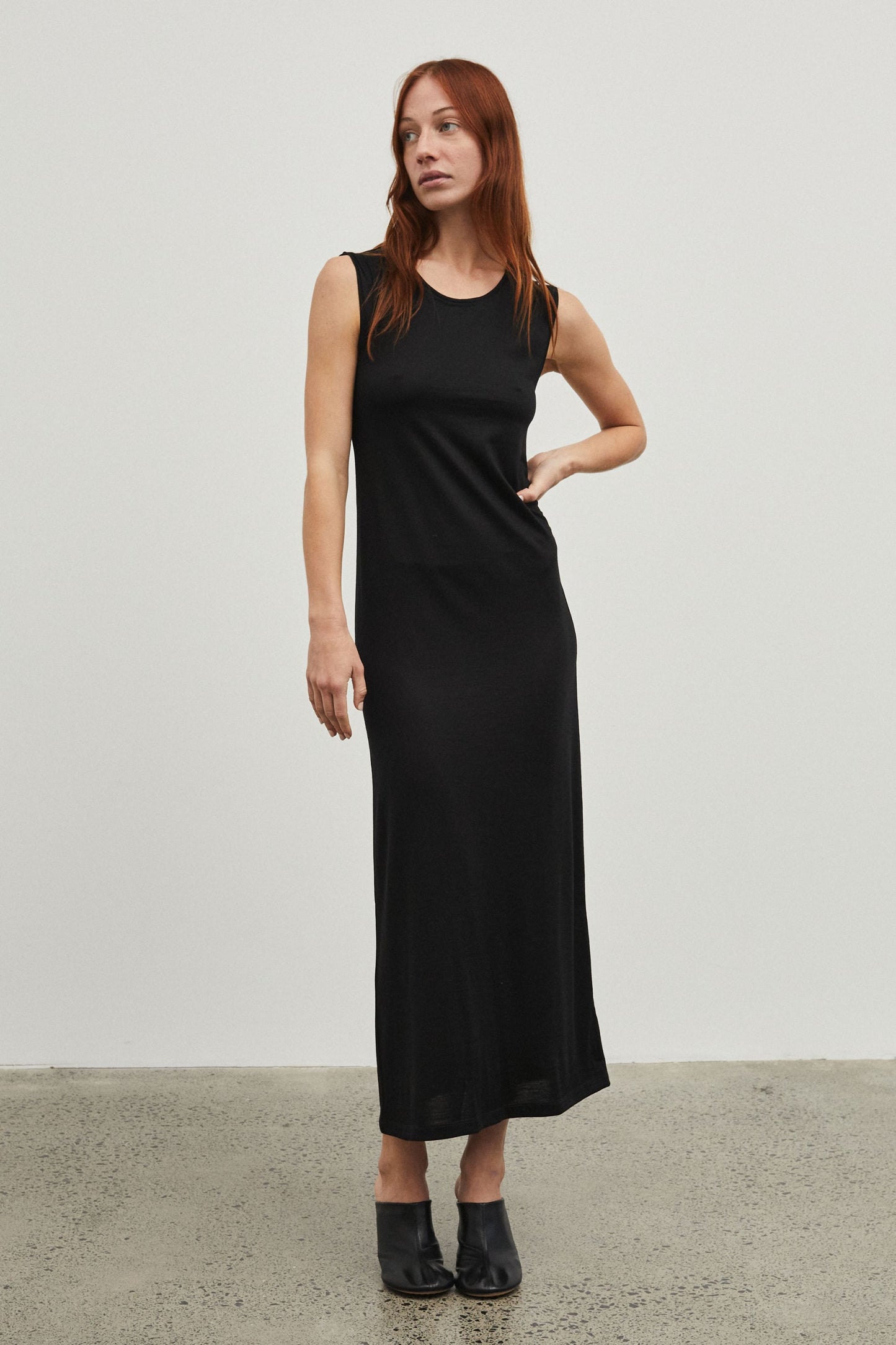 Sleeveless Merino Dress