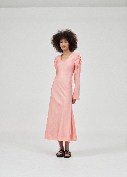 Knot Today Dress Coral