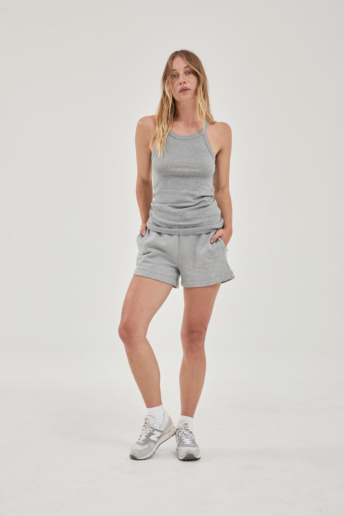 01 Singlet Grey