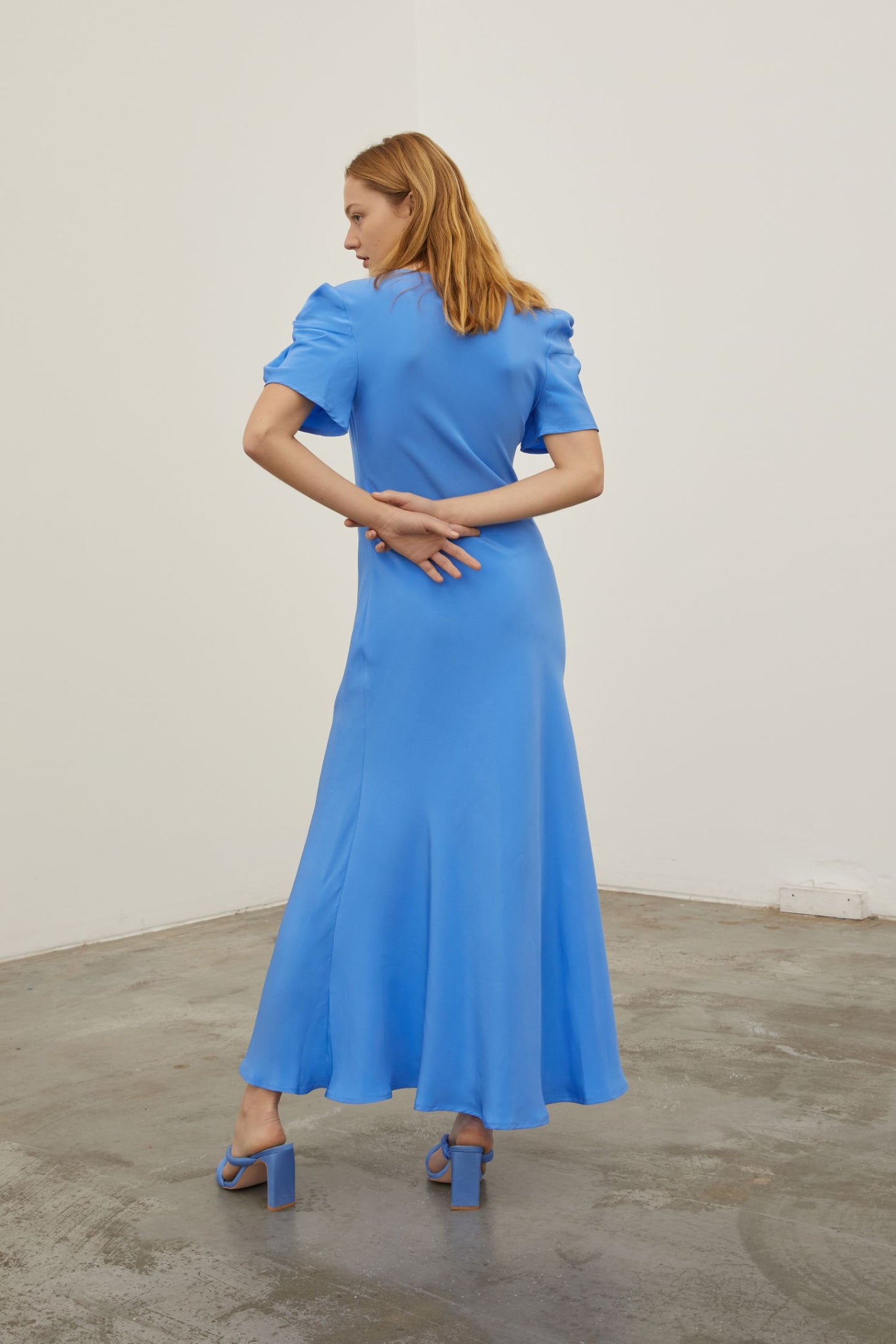 Springing Forth Dress Azure
