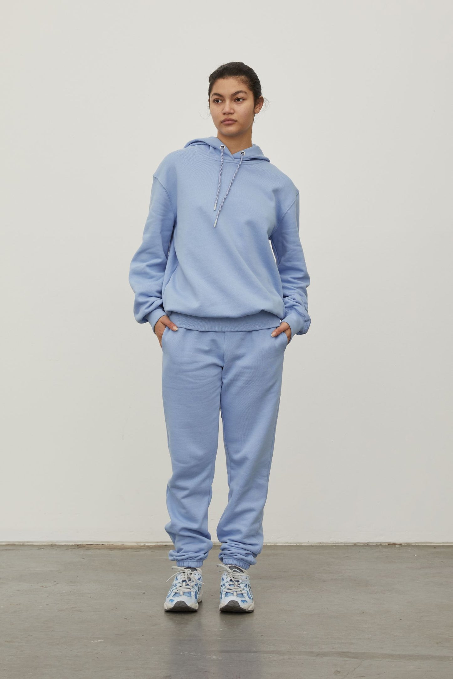 01 Hoodie Powder Blue