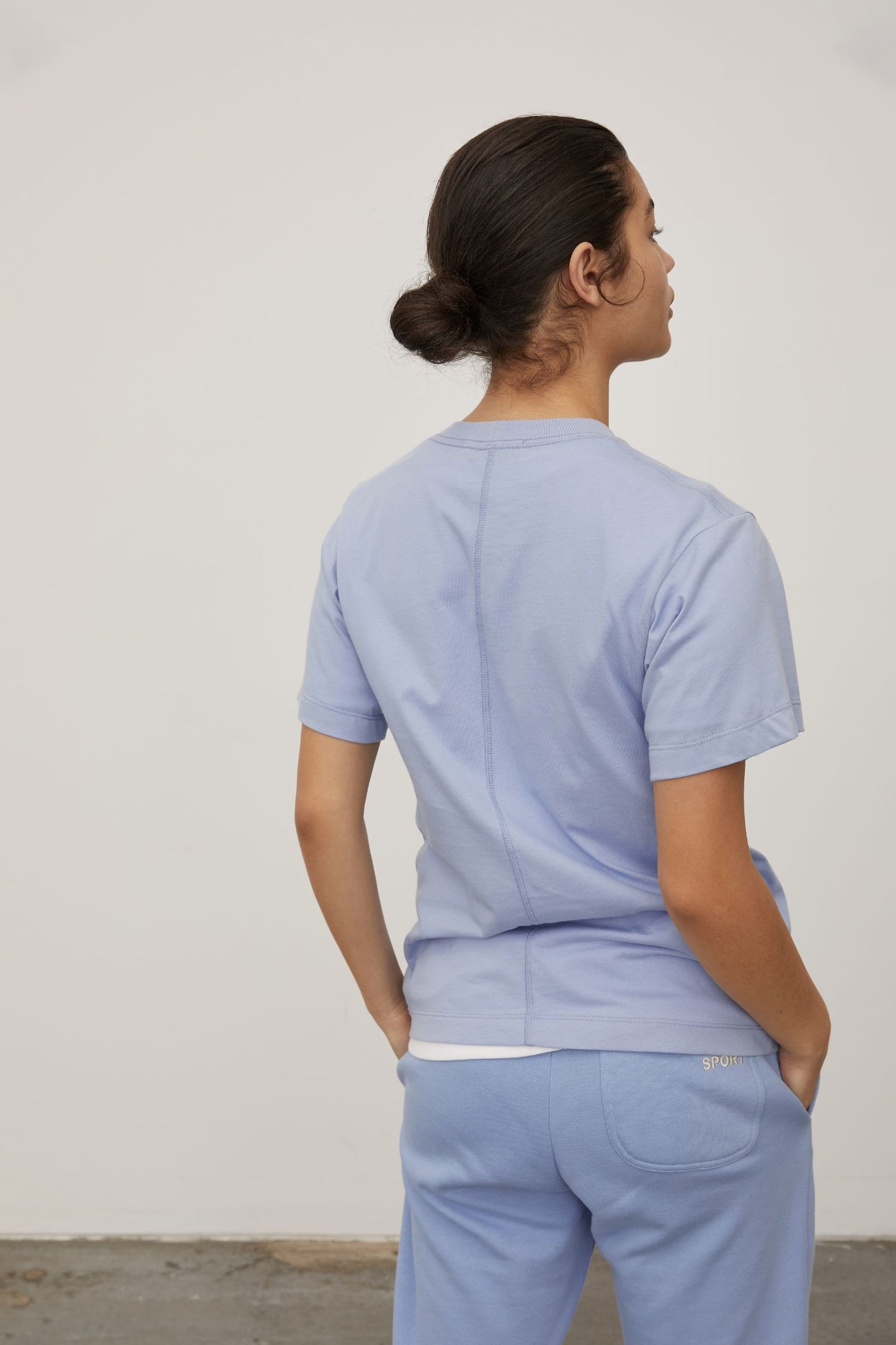 Classic T-shirt Powder Blue