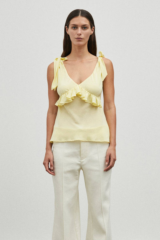 On The Brightside Top Buttercup